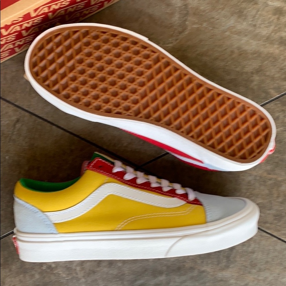 ••VANS STYLE 36 SUNSHINE multi/true white Men’s - Picture 4 of 16
